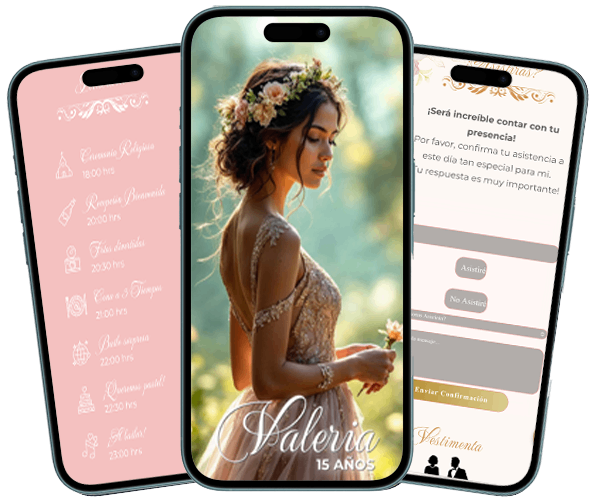 Catálogo XV años y Boda