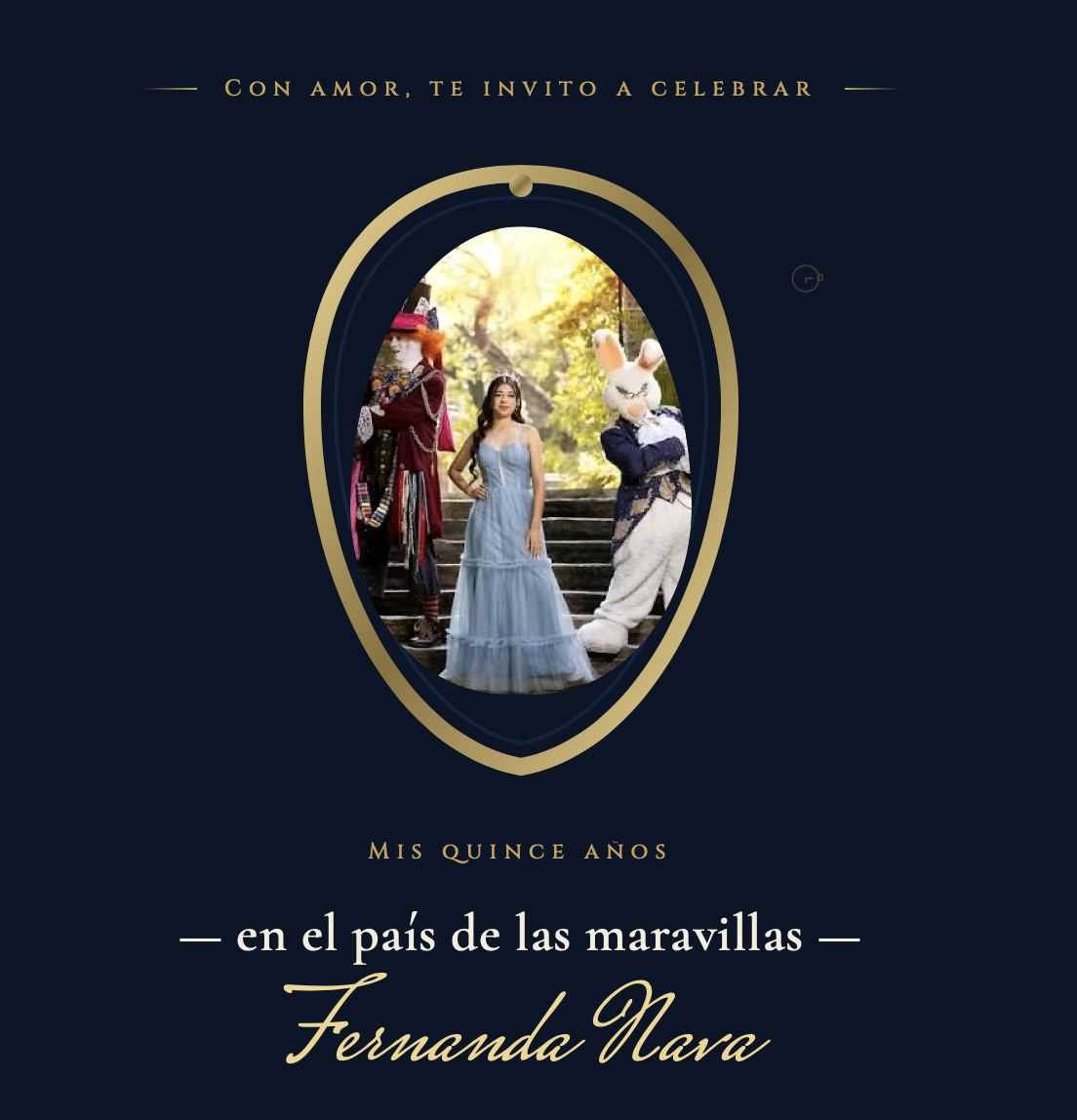 Promoción de invitación digital